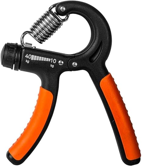 Acte T99 Hand Grip Ajustável, Adulto Unissex, Preto e Laranja