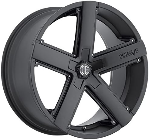 2Crave Alloy No.35 Satin Black Wheel (20x8.5"/5x115mm)
