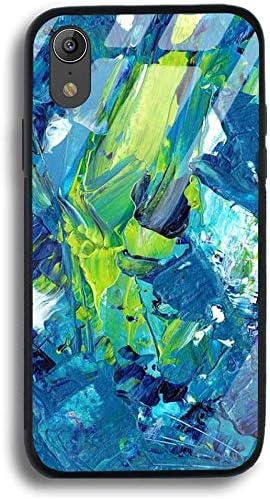Amazon Iphone Xr ケースリング クリア スマホケース 背面ガラス 鏡面 ミラー Tpu 耐衝撃 オシャレ 携帯カバー かっこいい 背面カバー ワイヤレス充電対応 車載ホルダー対応 油絵 アート ケース カバー 通販