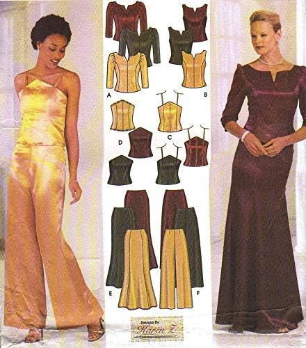 evening pants and tops