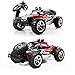 AHAHOO 1:12 Scale RC Cars 35MPH+ High Speed Off-Road Remote Control Vehicle 2.4Ghz Radio Controlled Racing Monster Trucks Rock Climber with LED Light Vision (Red) 