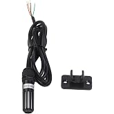 Elmtap Temperature Humidity and Pressure Sensor I2C Module in Waterproof Stainless Steel Housing Compatible with for Automotive HVAC Weather and Industrial Monitoring(BME-280)