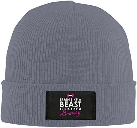 Warmth Train Like A Beast, Look Like A Beauty Easy To Carry Women/men Fall/Winter Hipster Beanie