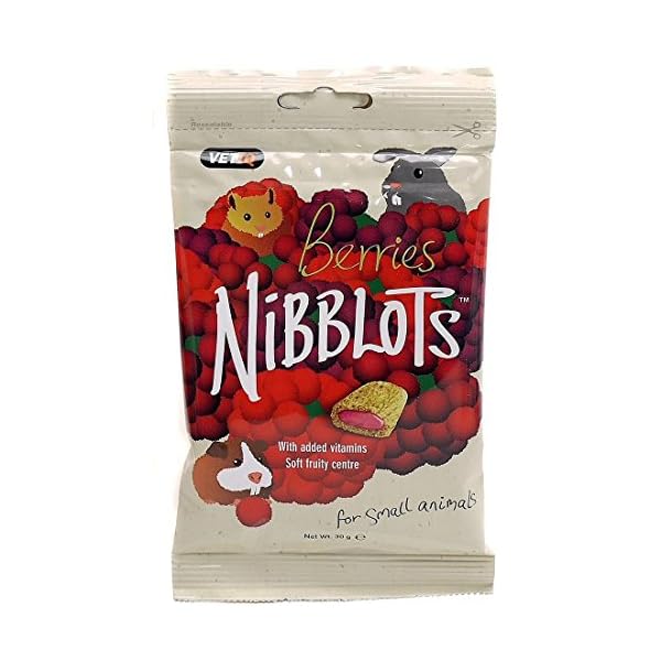 VetIQ-Nibblots-Berries-Treats-for-Small-Animal-30-g-5580 VetIQ Nibblots Berries Treats for Small Animal, 30 g 5580