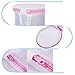 Laundry Bags-Set of 7 Mesh Washing Bags for Blouse,Sweater,Stocking,Delicates Laundry Travel Organizer Bag-Coarse Mesh:1XL 1L 1M;Fine Mesh:1L 2M;1 Sandwich Bra Bag
