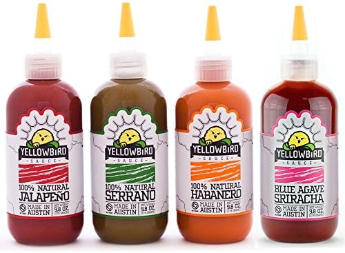 Yellowbird Hot Sauce 9.8 Oz Combo 12-Pack