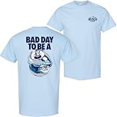 Brew City Beer Gear Bad Day to Be a Busch Light Front and Back T-Shirt
