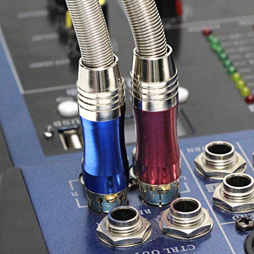 TISINO Dual 1/4 inch TS Male to Dual RCA Male Audio Interconnect Cable Patch Cable Cords -9.8 ft