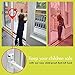 Ideal Security Sliding Patio Door Security Bar with Child-Proof Lock, Extendable, Anodized Silver (25.75-47.5 Inches)
