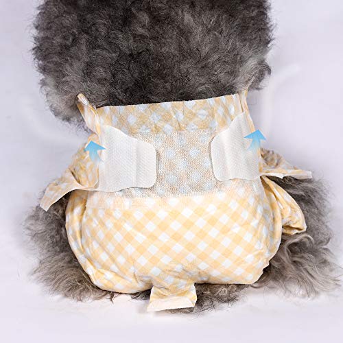 MICOOYO Dog Diapers Female Disposable Ultra Protection,Diapers for Dogs