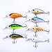7Pcs of Life-like Swimming as Life Fish Swimbait Bass Bait Hard Fishing Lure (7PC)