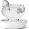 Hearing Aids for Seniors & Adults, Rechargeable Hearing Aids with Charging Case for Seniors Severe Hearing Loss, In Ear Invisible Hearing Amplifiers with Noise Cancelling, White