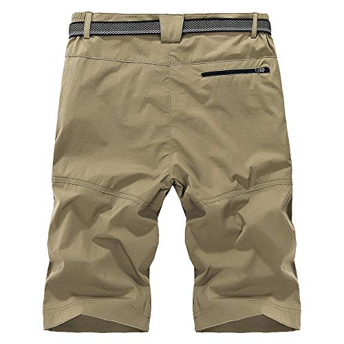 image for Kolongvangie Cargo Shorts Men's Outdoor Expandable Waist Lightweight Q