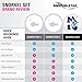 Snorkelstar Full Face Snorkel Set (Mask + Fins + Anti Fog + Drybag)