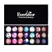 21 Colors Eyeshadow Palette, Everfavor Eye Shadow Makeup Palette Shimmer Eyeshadow Palettes Baked Eye Shadows Cosmetics Pallet with Galaxy Colors (21 Color, 04)