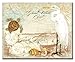 CounterArt Coastal Waterways Glass Cutting Board, 15 x 12 Inches