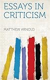 Essays in Criticism by