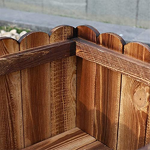 Pflanzbeet Pflanzkasten Blumenkasten Pflanzbox Rechteck Garten für Patio Bett Hinterhof Container Raised Box Big Holz… – Bild 3