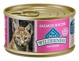 Blue Wilderness Kitten Grain Free Salmon Pate Wet Cat Food 3-Oz (Pack Of 24)