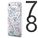 iPhone 7 Unicorn Case/iPhone 8 Unicorn Case, technext020 Cute Slim iPhone 7 / iPhone 8 Soft Flexible Silicone Protective Cover for iPhone 7 / iPhone 8 Unicorn