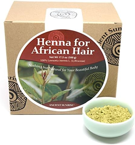 Ancient Sunrise Henna for African Hair (500 grams)