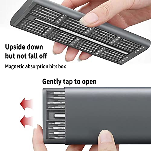 Royace Screwdriver Kit,33 in 1 Screwdriver Set,Electronics Tool kit Screwdriver Sets Computer Tool Kit Computer Tools Small Screwdriver Set Phone Repair Tool Kit for Laptop,Phone