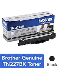 Brother TN227BK Cartucho de tóner negro de alto rendimiento, TN227, cartucho de reposición de   Dash