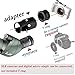 Landove Spotting Scope Camera Adapter-For DSLR Camera Connect to Spotting Scope with Eyepiece 1.54