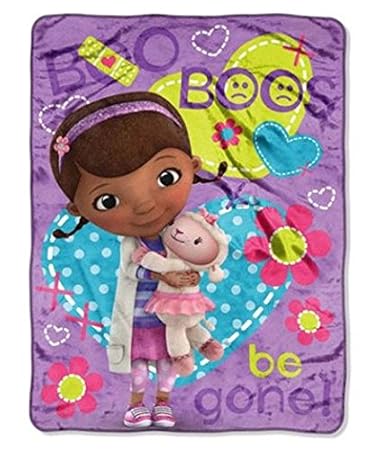 Amazon Com Doc Mcstuffins Comforter Plush Blanket Size