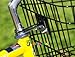 J Bikes Square Steel Wire Beach Cruiser Bike Basket Black