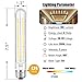 SUNMEG 4 Piece AJ-G9QG-SOAU T10 LED Bulb, Tubular Light Bulb, 6W Equivalent to 60W Incandescent Bulb, 120V, Soft White