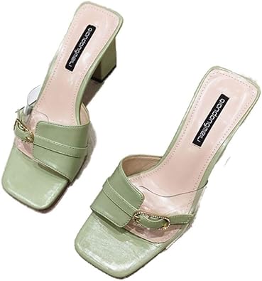 small chunky heel sandals