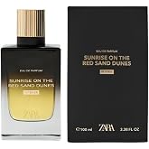 Zara Sunrise On The Red Sand Dunes Intense Perfume for Men Warm &amp; Addictive Fragrance with Bergamot Ginger Amber Labdanum and Orange Blossom Eau de Parfum EDP 100ml (3.38 fl. oz)
