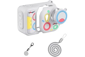 StarMei-HJXD Silicone Protective Case for Insta360 Go Ultra with Lens Cap & Lanyard, Full-Body Skin-Friendly Cover, Quick Rel