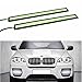 RioRand 2 pcs 6W 6000K Waterproof Aluminum High Power Xenon Slim LED Light Daytime Running Light SUV Sedan Coupe Vehicle Lamp (Ice Bule)