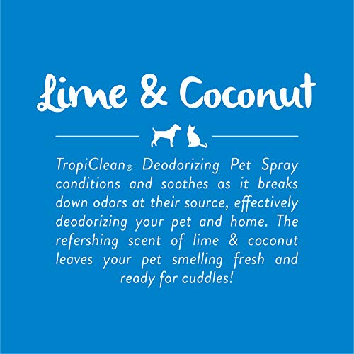 TropiClean Deodorizing Sprays for Pets, Made in USA - Made in USA - Helps Break Down Odors to Effectively Deodorize Dogs… - Image 7