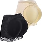 Butt Lifter Panties Padded Underwear for Women Seamless Booty Pads Hip Enhancer Pads Shorts Tummy Control Boyshorts