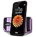 LG Stylo 3 Case, LG Stylo 3 Plus Case, 2-Piece Style Hybrid Shockproof Hard Case Cover with [ Premium Screen Protector] And Circlemalls Stylus Pen (Purple)