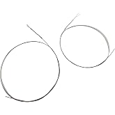 Professional Erhu Strings, Metal Wire Replacement Set, 2 Pieces (Supple and bright) 声音明亮柔美