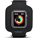 Camyse for Apple Watch Armband 38mm, Adjustable Reflective Bands for Running, Workouts or Any Fitness Activity, Sport Exercise Arm Band for Apple Watch Series 3, Series 2, Series 1 - Black