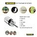 Wingour Universal socket - Universal wrenches - Power socket wrench - 7-19mm universal socket wrench - Universal grip gator socket - Magic socket drill - Power ratchet wrench (black box)