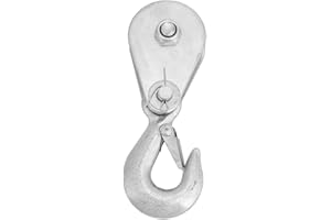 Lifting Rope Pulley, Lifting Pulley Pulley Block High Loadbearing Capacity for Fitness Equipment for Cable Slipping(0.5 tons)