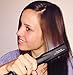 Salon Professional Ceramic Tourmaline Flat Iron - Best Ionic Boost Straightener for No Frizz - Keratin Ion Protection for Shiny, Silky, Smooth Hair - Auto Shut-Off, Swivel Cord