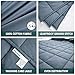 Amy Garden 7 Layers 100% Cotton Preminum Weighted Blanket (60