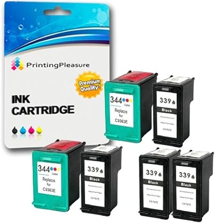 Printing Pleasure 6 Druckerpatronen für HP Photosmart 2570 2573 2575 2605 2610 2710 8050 8150 8450 8750 DeskJet 5740 5940 595
