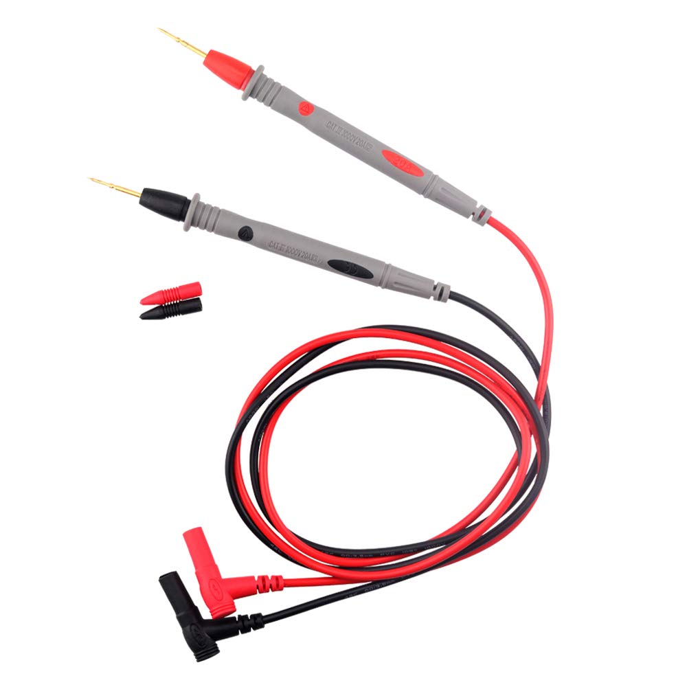 Digital Multimeter Probe Electronic Test Leads Pin for Clamp Meter Needle Thin Tip Multi Meter