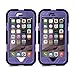Iphone 6 Case, Aceguarder® New Hot [Shockproof] [Light Weight] [Rainproof] Extreme Duty Screen Protector Cover Case with Stand for Iphone 6 4.7 Inch (Black/purple)