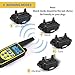 Moer Sky Dog Training Collar, Upgraded 100% Waterproof Rechargeable 875 Yards Remote Dog Shock Collar with LED Light/Beep/Vibration/Shock for Small Medium Large Dogsthumb 2