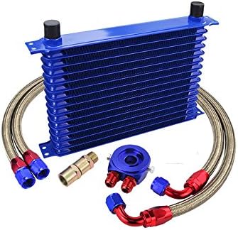 Kit Radiador de Aceite Oil cooler 15 Filas Universal: Amazon.es: Coche y moto