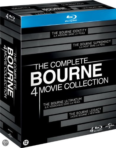 Jason Bourne : l'intégrale 1 à 4 - Coffret 4 Blu-ray